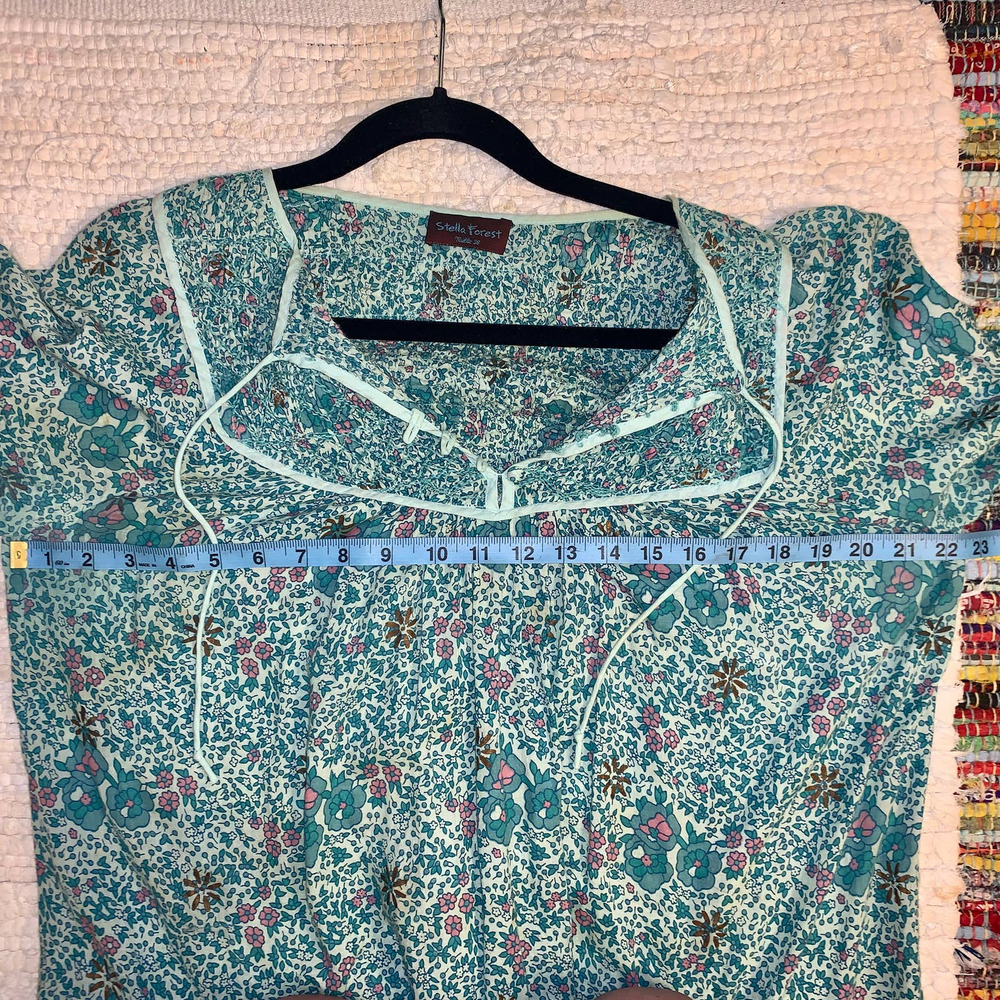 90’s STELLA FOREST COTTON HIPPIE INDIA DRESS - Picture 6 of 6